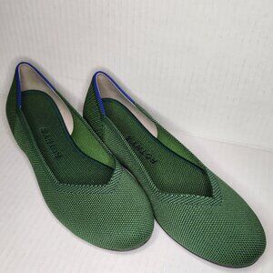 Rothy's Green Flats Size 6.5